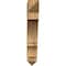 Ekena Millwork Balboa Arts & Crafts Rough Sawn Bracket, Western Red Cedar, 6"W x 34"D x 38"H BKT06X34X38BOA03RWR - alternate 2
